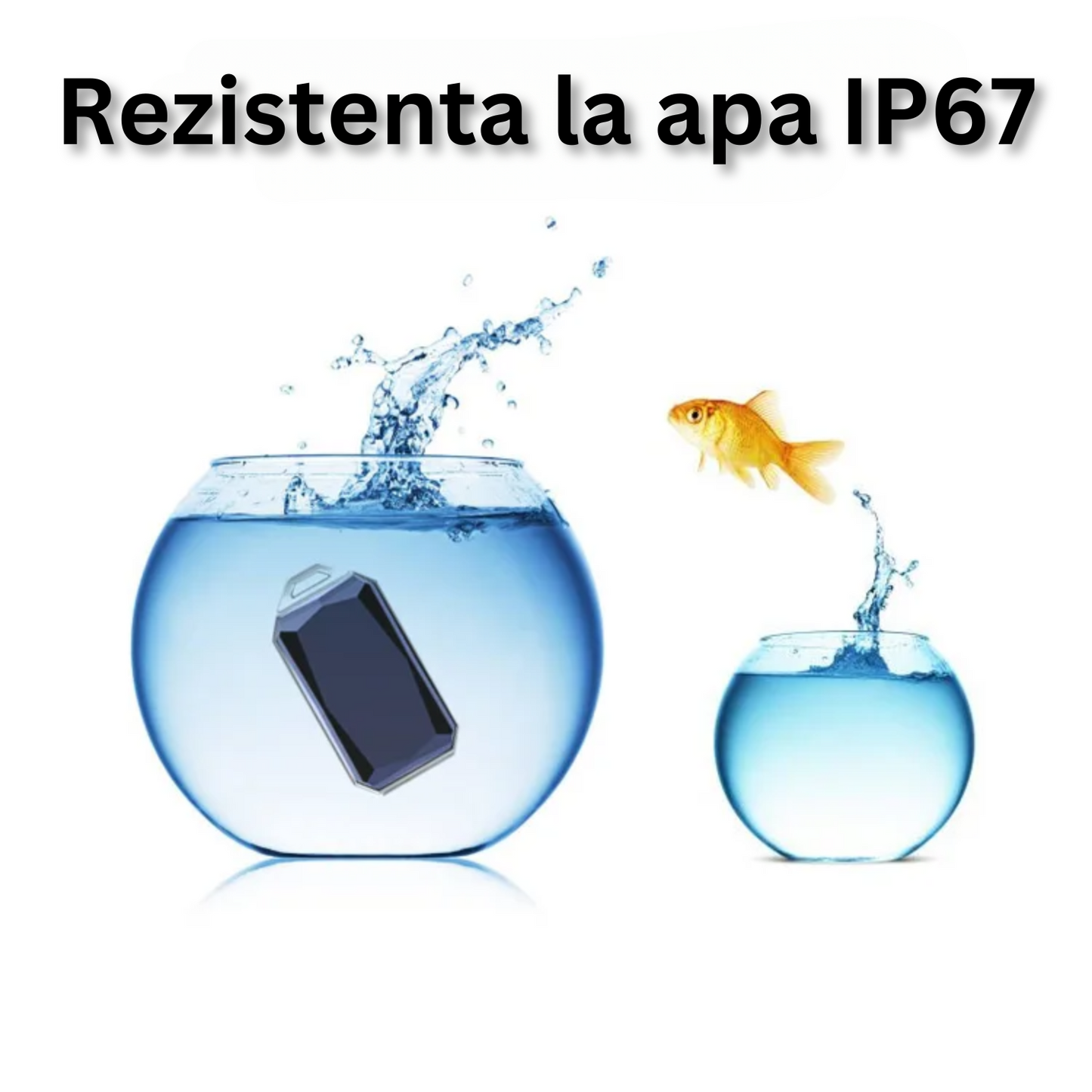 Zgarda inteligenta cu localizare pentru animale, GPS tracker, Felliner, rezistenta la apa, monitorizare prin aplicatie, Negru