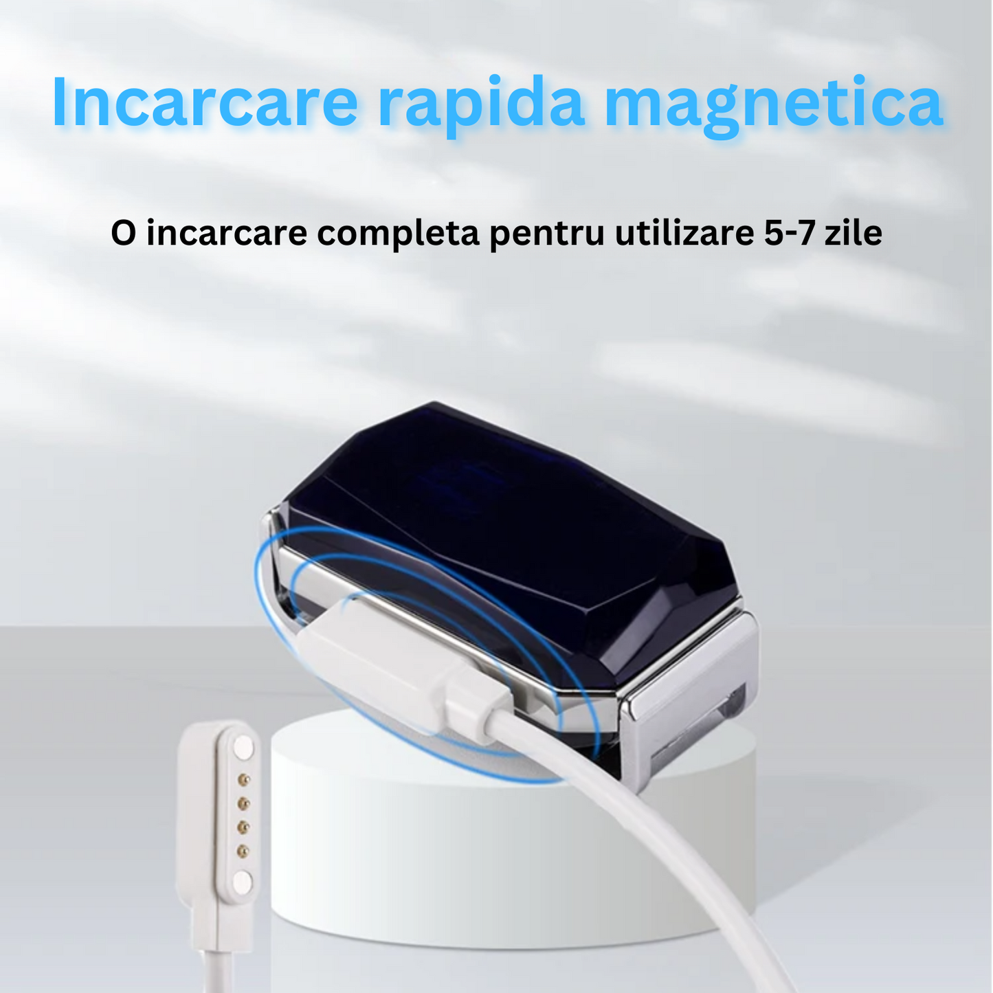 Zgarda inteligenta cu localizare pentru animale, GPS tracker, Felliner, rezistenta la apa, monitorizare prin aplicatie, Negru