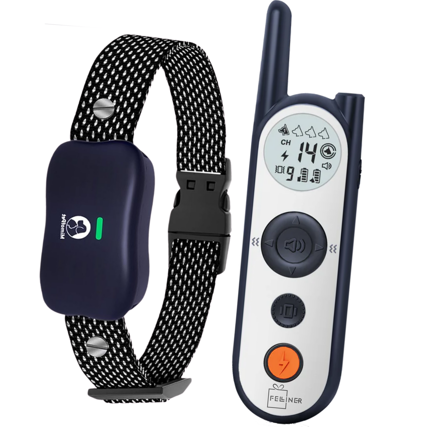 Zgarda electrica dresaj pentru caini, X3, raza actiune 1800 metrii, gard electronic, impuls 30 nivele, vibratie, sunet si localizare, rezistenta la apa, autonomie standby 185 zile, gri
