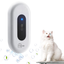 Purificator aer pentru litiera pisici, baterie 2600 mAh, monitorizare non-stop, incarcare USB, mod selentios, alb