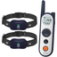 Zgarda electrica dresaj pentru 2 caini, X3, raza actiune 1800 metrii, gard electronic, impuls 30 nivele, vibratie, sunet si localizare, rezistenta la apa, autonomie standby 185 zile, gri