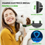 Zgarda electrica dresaj pentru 2 caini, GE-G22, raza actiune 1000 metrii, gard electronic, vibratie, sunet si localizare, rezistenta la apa IPX7, autonomie standby 60 zile, negru