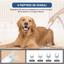 Set de ingrijire animale de companie 7 in 1, aspirator pentru toaletarea animalelor de companie si materiale textile, 4 marimi pentru tuns, zgomot redus, 3 trepte de viteza, 10 000Pa, HEPA filtru, alb