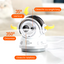 Robot inteligent cu camera dubla, jucarie pentru caini si pisici, 5G, comunicare bidirectionala, aplicatia PickFun, camp vizual 360°, gri
