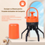 Colector excremente animale de companie, caini, pisici, Felliner, dispozitiv portabil pentru adunarea igienica a deseurilor, cleste cu 6 gheare, ABS, 6.5x19 cm, compartiment saci integrat, portocaliu