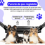 Sistem complet de gard invizibil pentru 3 caini, cu transmitator si zgarda reincarcabila, rezistenta la apa IP67, raza de actiune 300 m, baterie 2500 mAh, negru