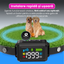 Zgarda electrica GPS pentru caini, sistem inteligent de gard invizibil cu vibratii si soc, raza de actiune 914m, ecran LED color, baterie reincarcabila 800mAh, rezistenta la apa IPX7, fara aplicatie, SIM sau abonament, negru
