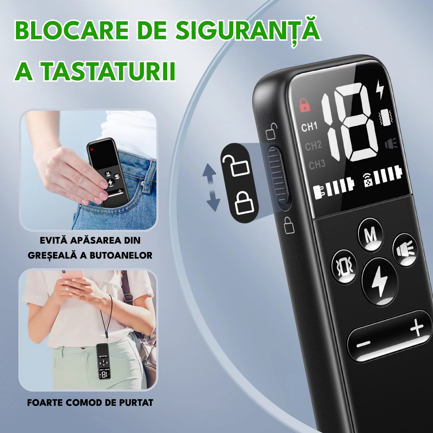 Zgarda electrica dresaj pentru 2 caini, GE-G22, raza actiune 1000 metrii, gard electronic, vibratie, sunet si localizare, rezistenta la apa IPX7, autonomie standby 60 zile, negru