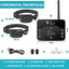 Zgarda electrica dresaj pentru 2 caini, TZ-H0-S24, gard electronic, raza actiune 260 metrii, gard electronic, rezistent la apa IPX65, impuls electrostatic, vibratie si localizare, semnal 2.4G, autonomie 170 zile, negru