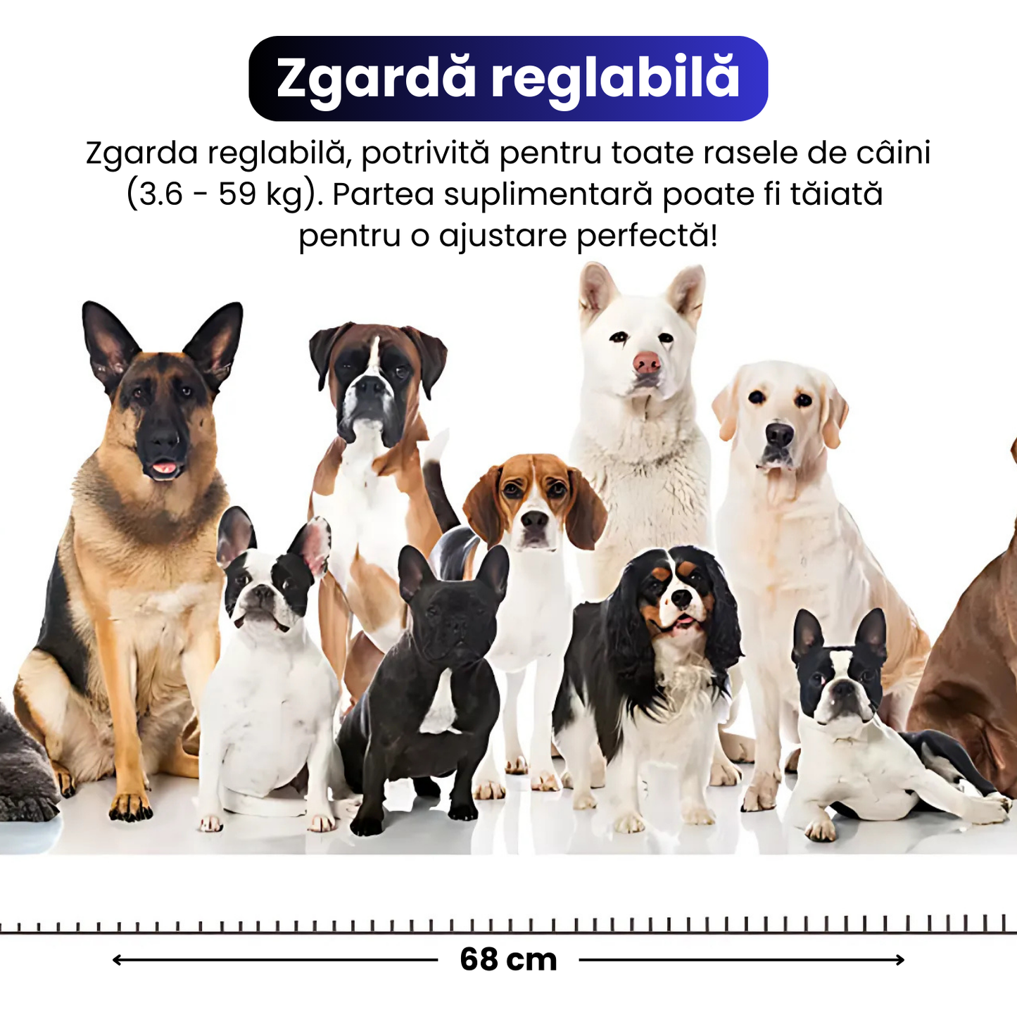 Zgarda electrica pentru 2 caini, baterie 300 mAh, raza 800 m, 3 moduri de antrenament, 99 nivele de vibratii, rezistenta la apa IP67, protectie piele, zgarda reglabila, negru