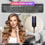 Aparat de coafat 6 in 1, 1400W, motor BLDC pana la 110.000 RPM, 3 trepte de temperatura, aer rece, accesorii interschimbabile, cablu rotativ 360°, 220-240V, albastru