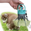 Colector excremente animale de companie, caini, pisici, Felliner, dispozitiv portabil pentru adunarea igienica a deseurilor, cleste cu 6 gheare, ABS, 6.5x19 cm, compartiment saci integrat, albastru